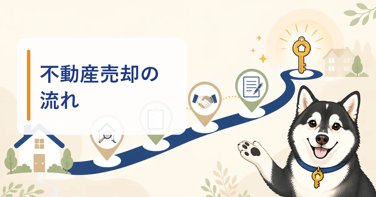 家から引き渡しまでの流れを案内するハウスキー